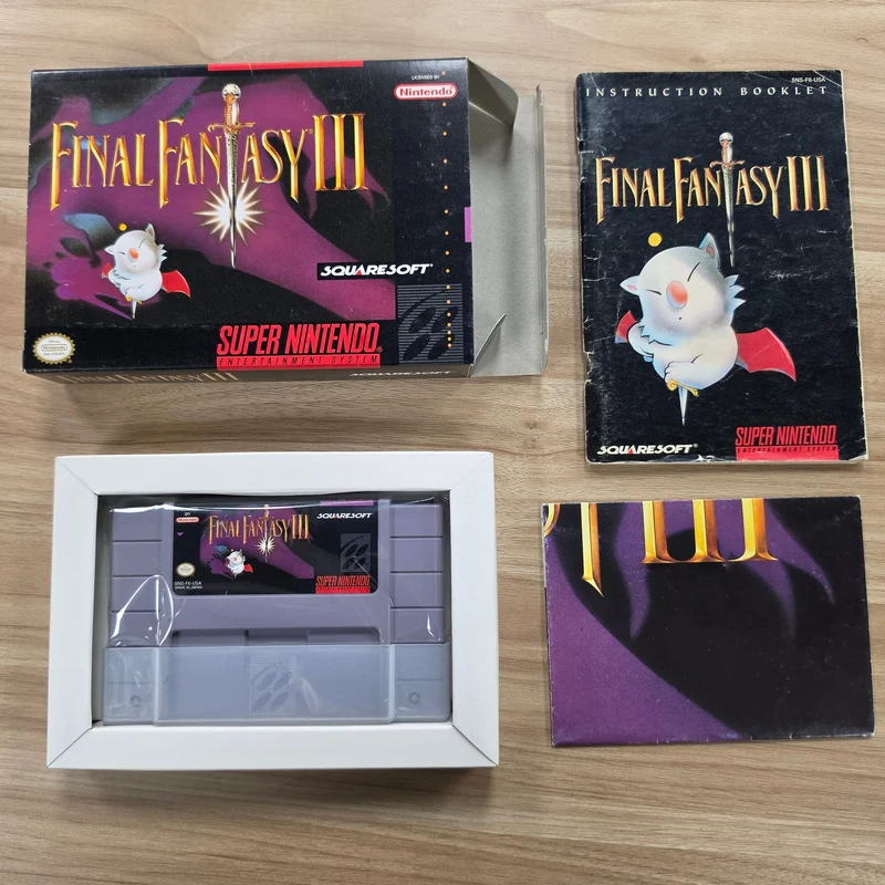 Final Fantasy III - Nintendo SNES