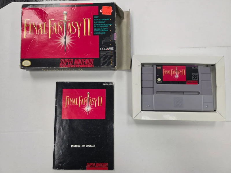 Final Fantasy II - Nintendo SNES