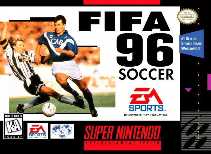 FIFA Soccer 96 - Nintendo SNES