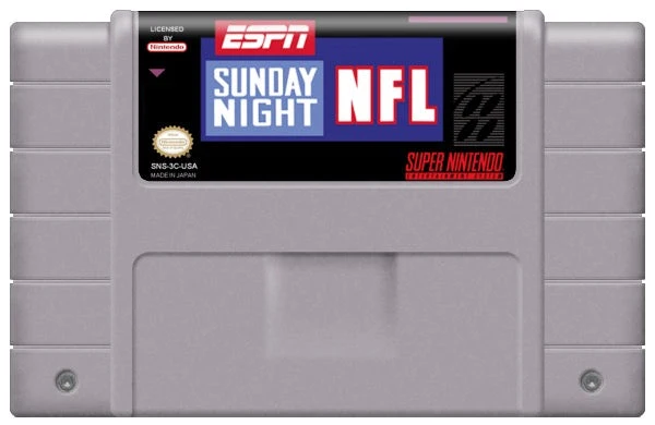 ESPN Sunday Night NFL - Nintendo SNES