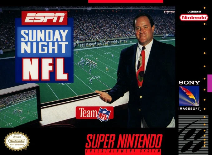 ESPN Sunday Night NFL - Nintendo SNES