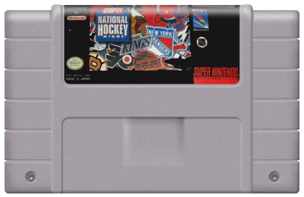 ESPN National Hockey Night - Nintendo SNES