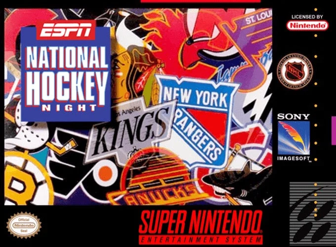 ESPN National Hockey Night - Nintendo SNES