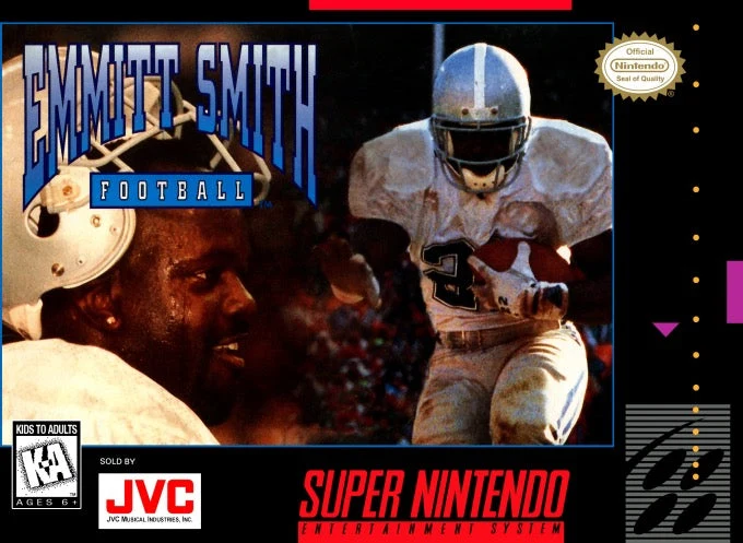 Emmitt Smith Football - Nintendo SNES