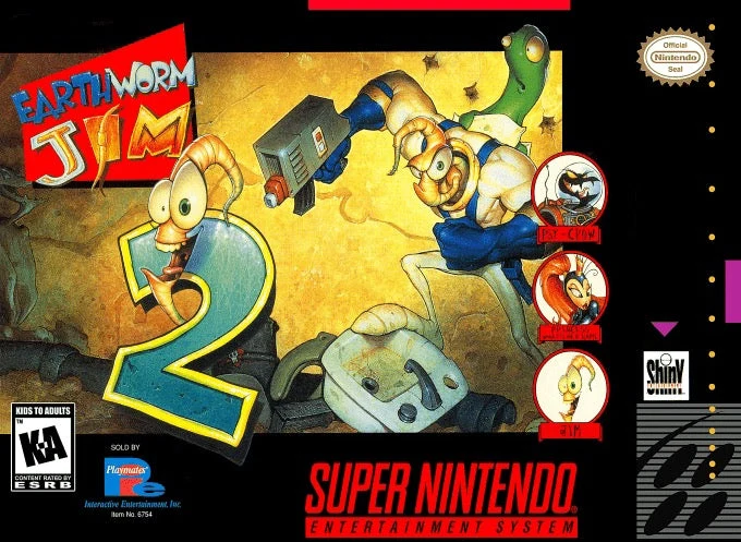 Earthworm Jim 2 - Nintendo SNES