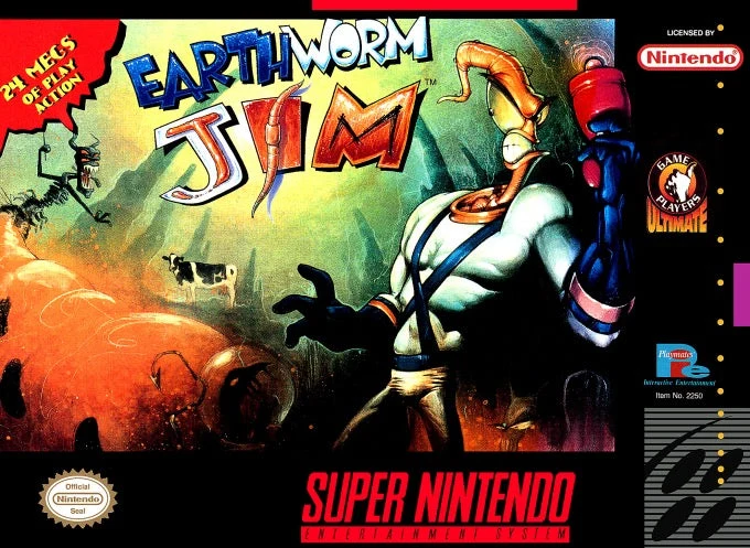 Earthworm Jim - Nintendo SNES