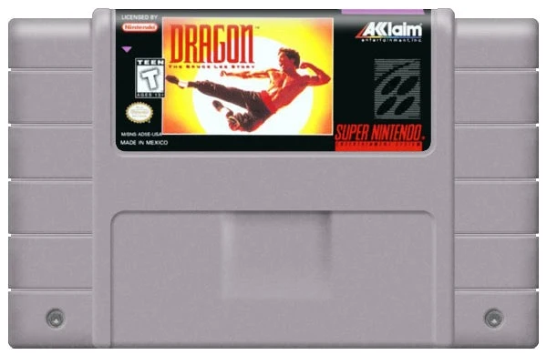 Dragon The Bruce Lee Story - Nintendo SNES