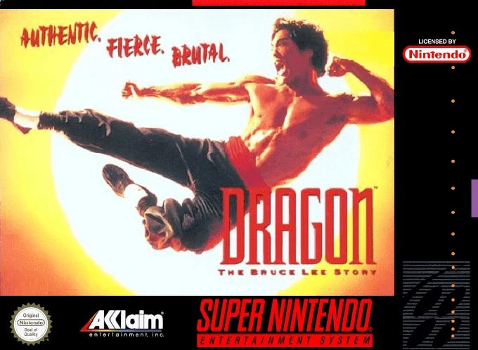 Dragon The Bruce Lee Story - Nintendo SNES