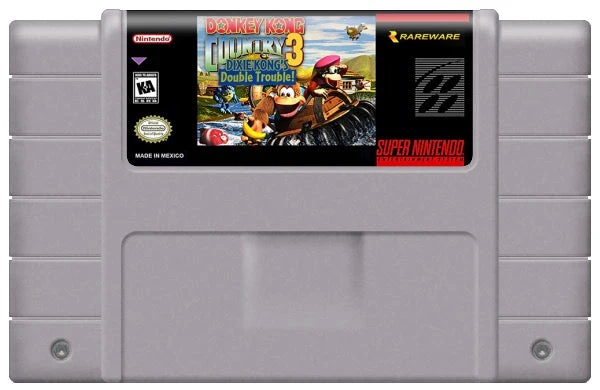 Donkey Kong Country 3 - Nintendo SNES