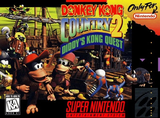 Donkey Kong Country 2 - Nintendo SNES