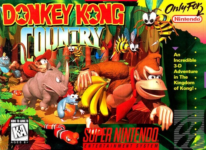 Donkey Kong Country - Nintendo SNES