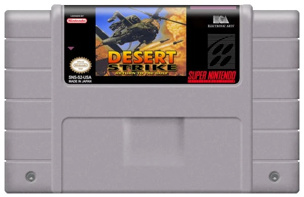 Desert Strike Return to the Gulf - Nintendo SNES