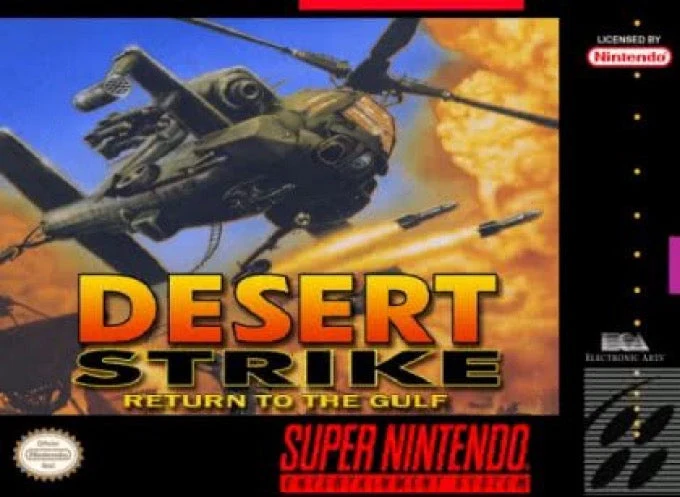 Desert Strike Return to the Gulf - Nintendo SNES