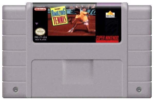 David Crane's Amazing Tennis - Nintendo SNES