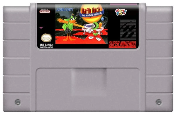 Daffy Duck Marvin Missions - Nintendo SNES