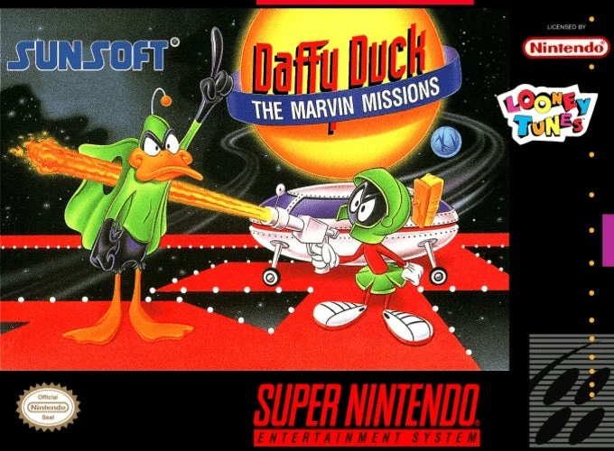 Daffy Duck Marvin Missions - Nintendo SNES
