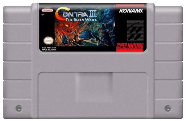 Contra III The Alien Wars - Nintendo SNES