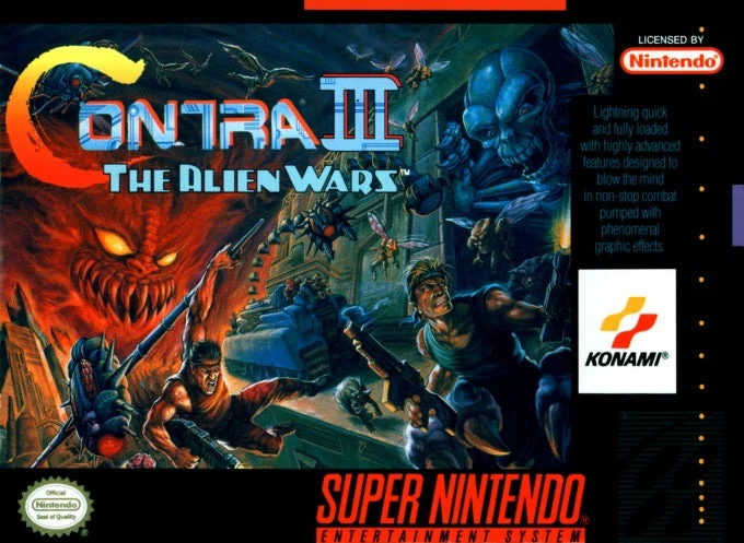 Contra III The Alien Wars - Nintendo SNES