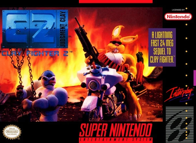 ClayFighter 2 Judgment Clay - Nintendo SNES