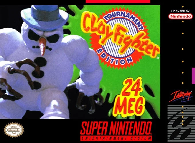 Clay Fighter Tournament Edition - Nintendo SNES