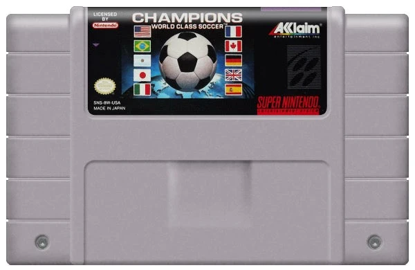 Champions World Class Soccer - Nintendo SNES
