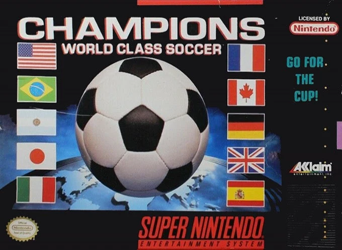 Champions World Class Soccer - Nintendo SNES
