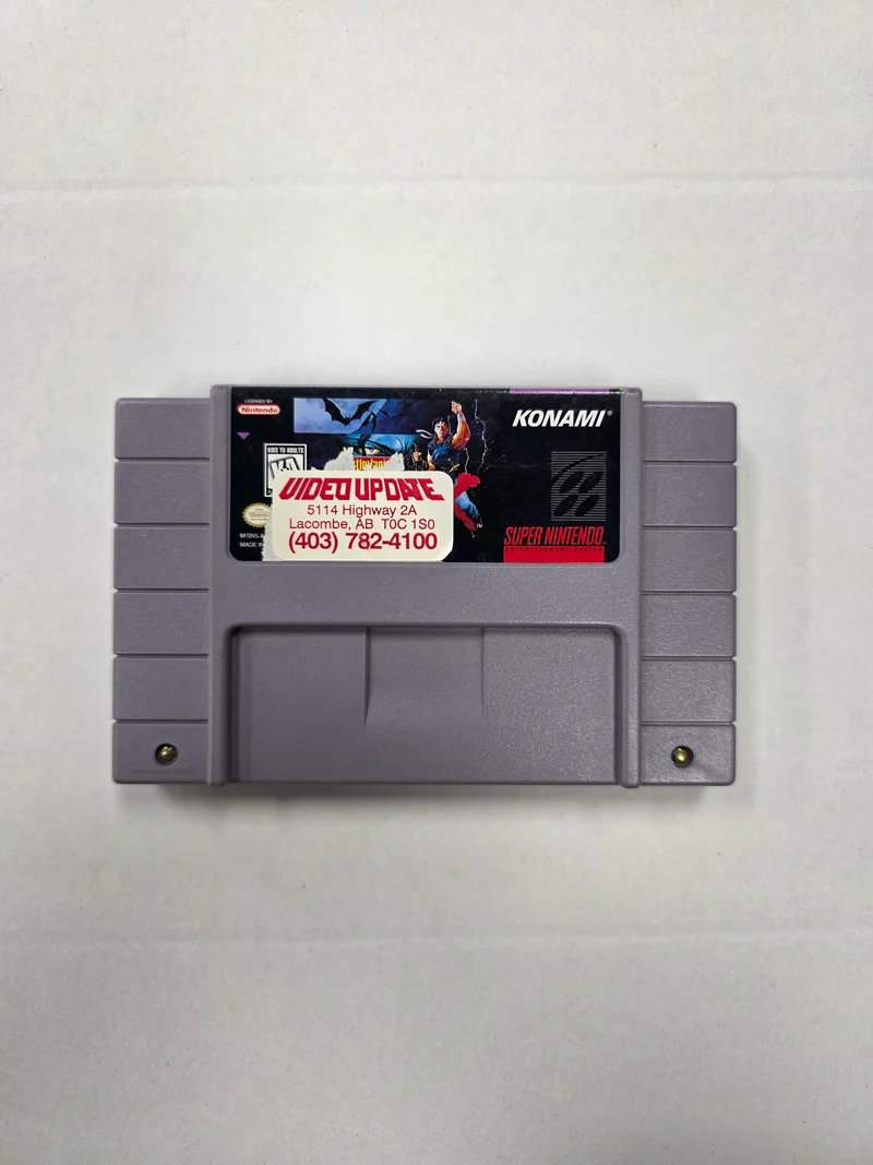 Castlevania Dracula X - Nintendo SNES
