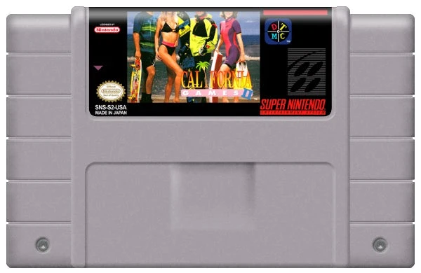California Games II - Nintendo SNES