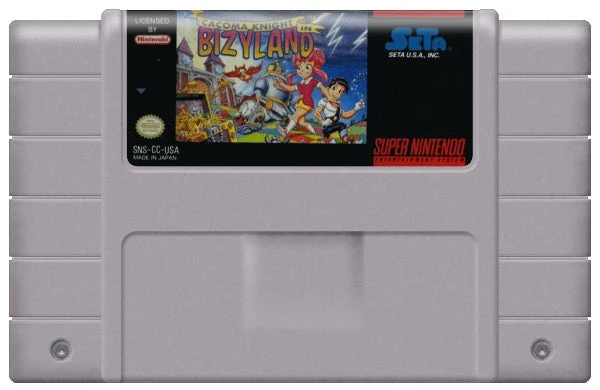 Cacoma Knight in Bizyland - Nintendo SNES