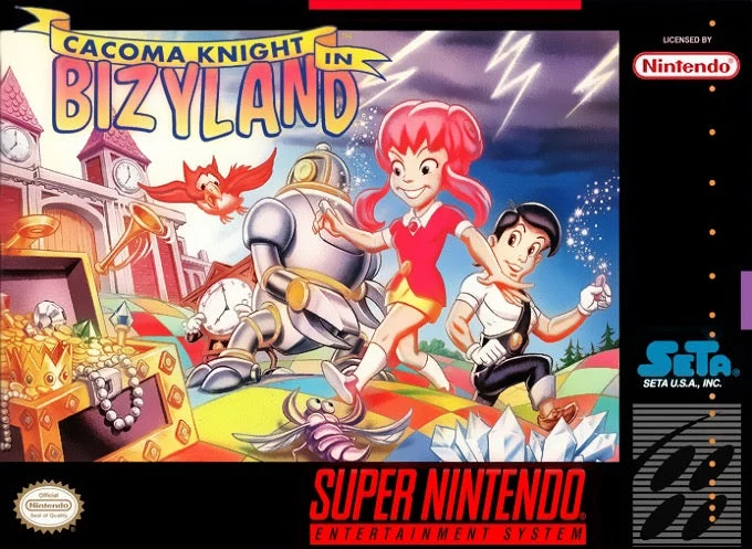 Cacoma Knight in Bizyland - Nintendo SNES