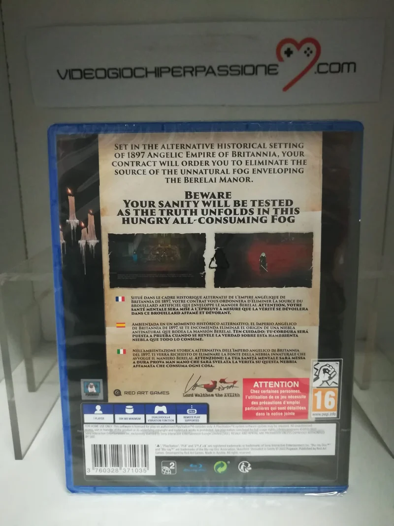 Skautfold: Shrouded in Sanity Playstation 4 Edizione Europea [SOLD OUT]
