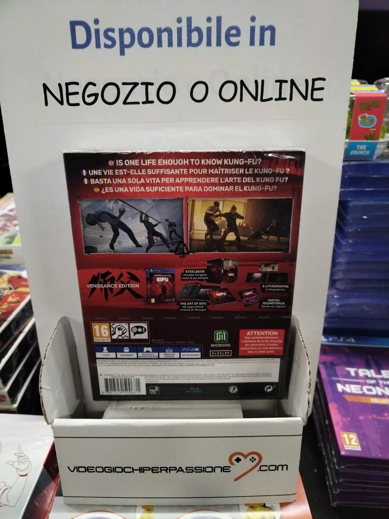 Sifu Vengeance Edition Playstation 4 Edizione Europea