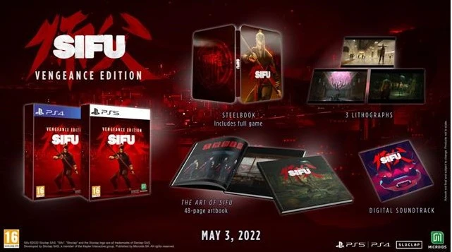 Sifu Vengeance Edition Playstation 5 Edizione Europea