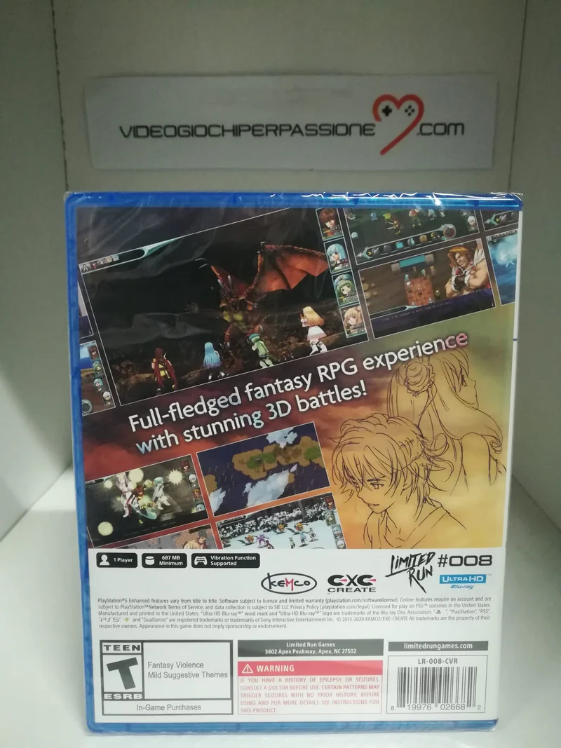 Alphadia Genesis Limited Run #08 Importazione - PlayStation 5 Edizione Americana