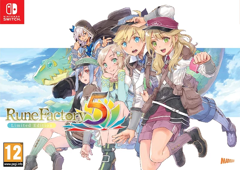 Rune Factory 5 Limited Edition Nintendo Switch Edizione Europea