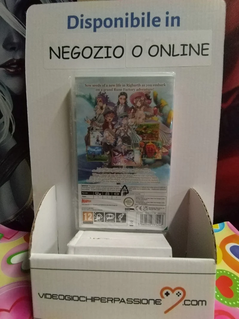 Rune Factory 5 Nintendo Switch Edizione Europea