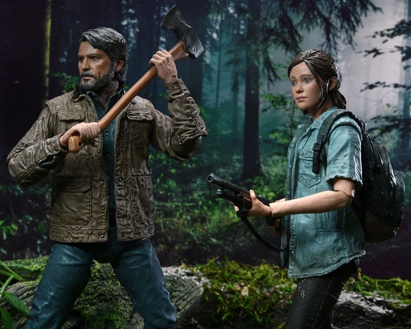 The Last of Us Part II Ultimate Action Figure 2-Pack Joel and Ellie 18 cm PRE-ORDER 04-2023