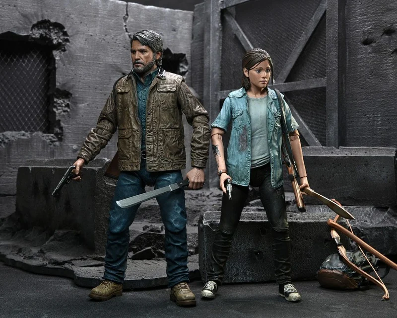 The Last of Us Part II Ultimate Action Figure 2-Pack Joel and Ellie 18 cm PRE-ORDER 04-2023