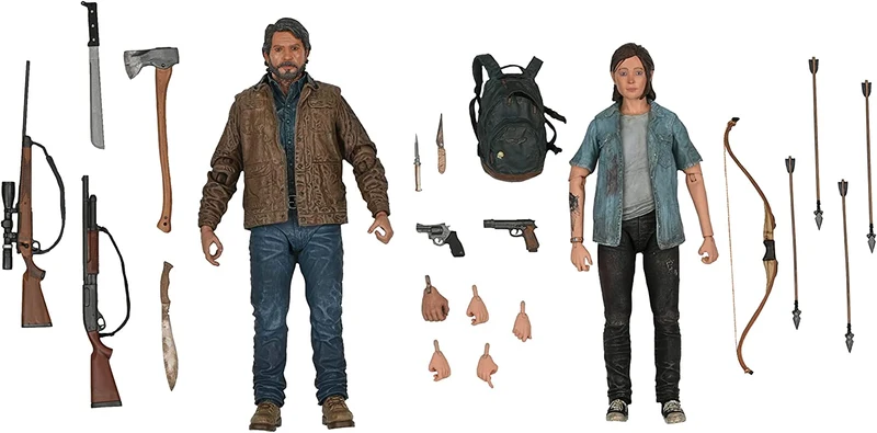The Last of Us Part II Ultimate Action Figure 2-Pack Joel and Ellie 18 cm PRE-ORDER 04-2023