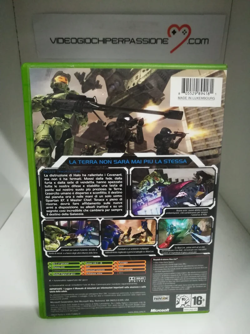 HALO 2 XBOX (usato garantito)