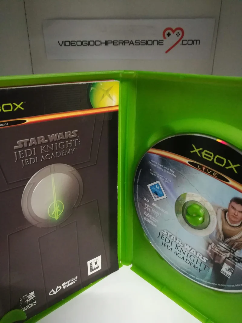 STAR WARS JEDI KNIGHT: JEDI ACADEMY XBOX (usato garantito)