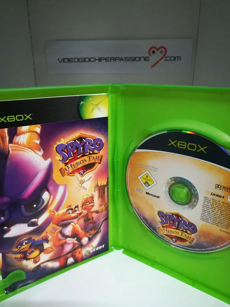 SPYRO A HERO'S TAIL XBOX (usato garantito)