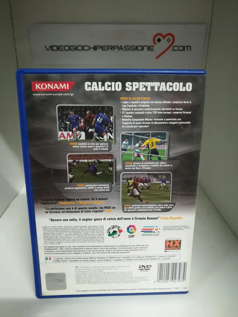 PRO EVOLUTION SOCCER 5 PS2 (usato garantito)