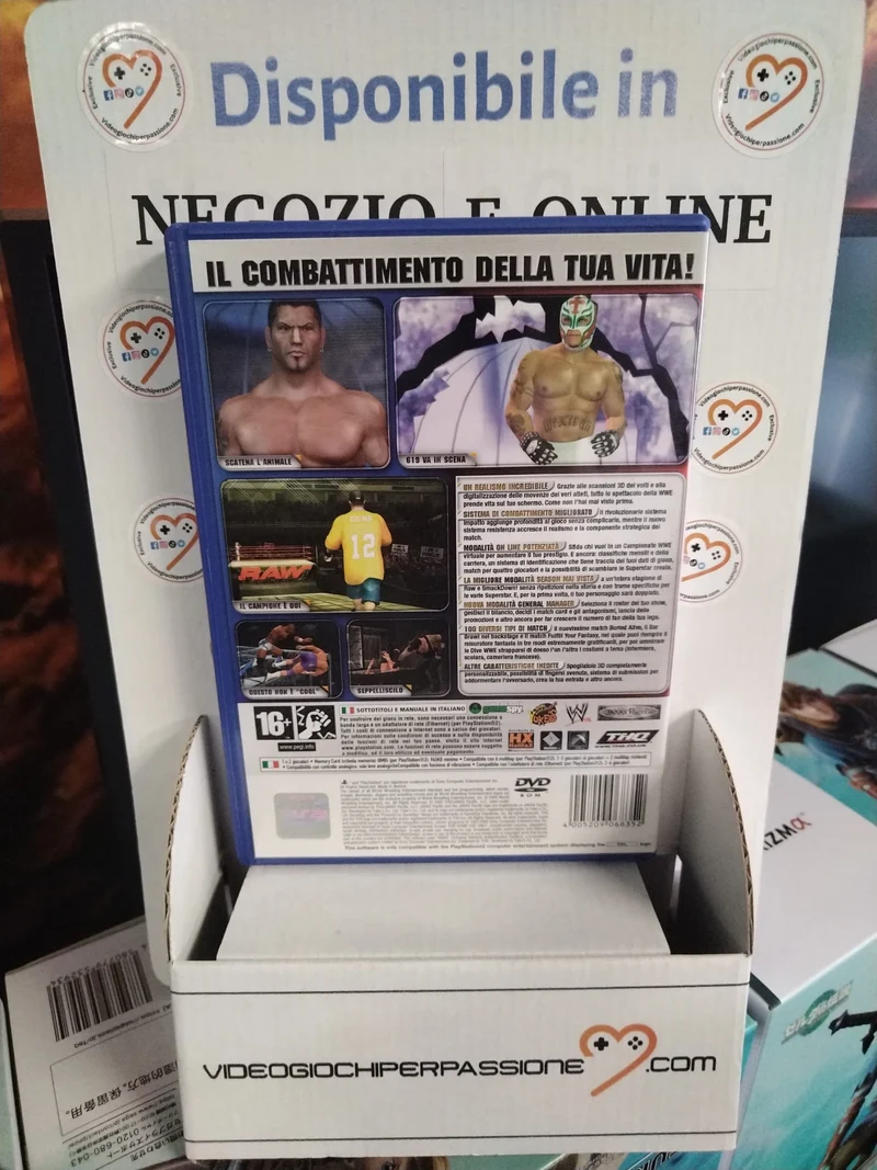 WWE Smackdown VS Raw 2006 PS2 (usato garantito)(versione italiana)
