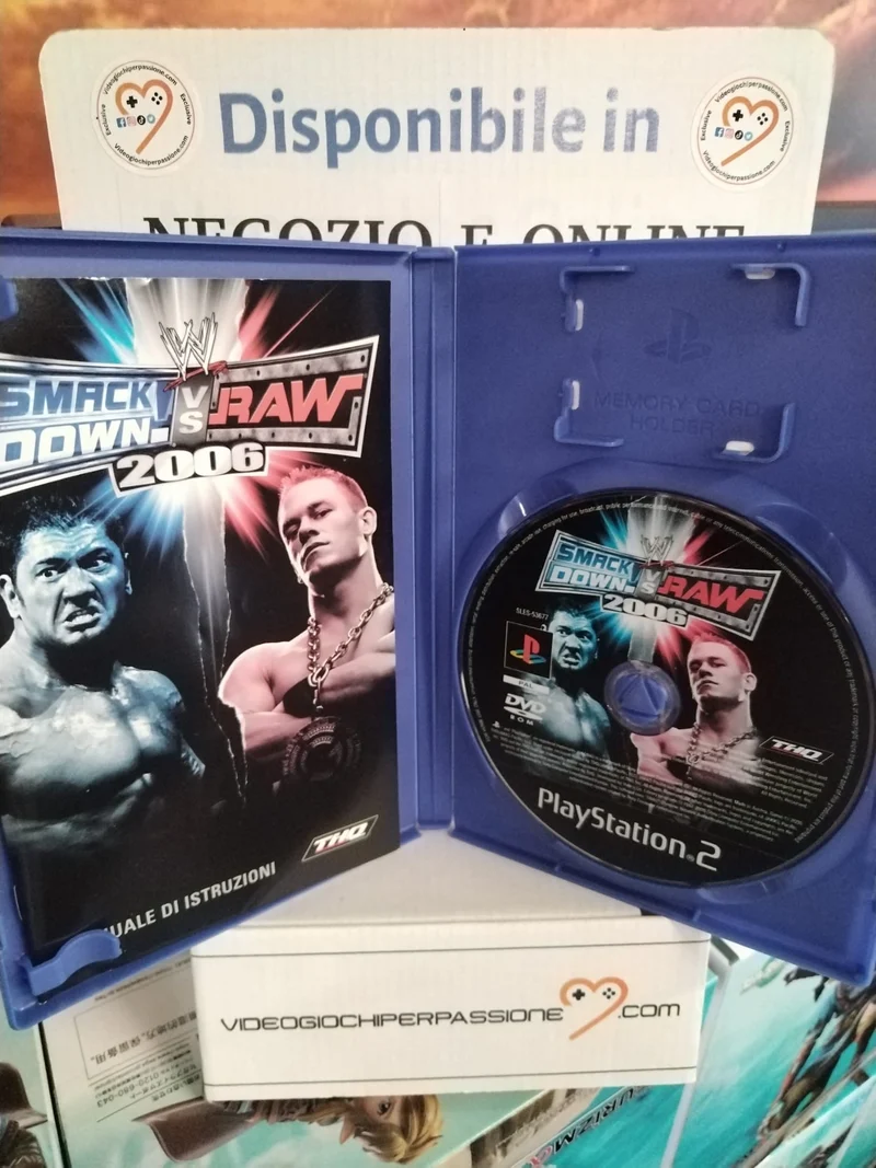 WWE Smackdown VS Raw 2006 PS2 (usato garantito)(versione italiana)
