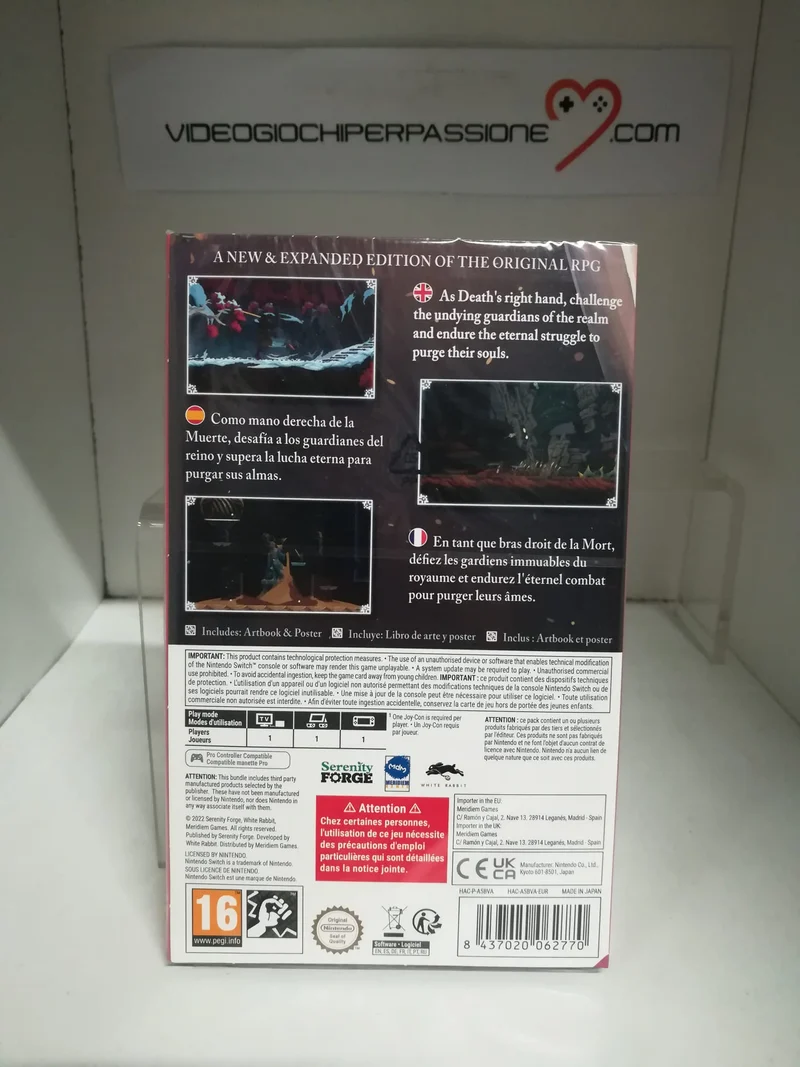 Death's Gambit: Afterlife Nintendo Switch Edizione Europea