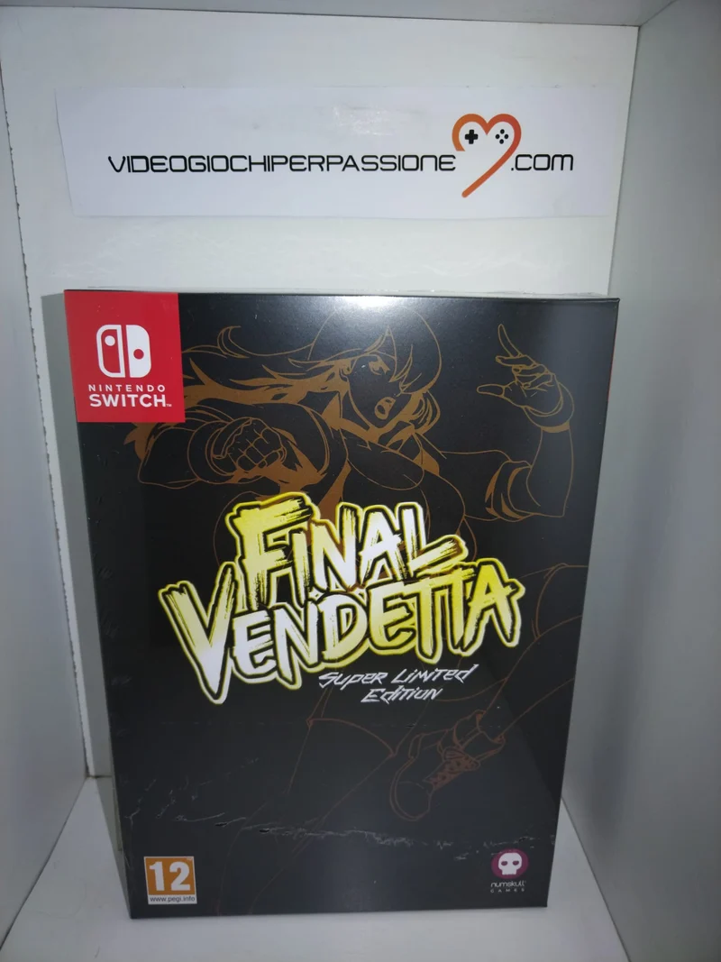 Final Vendetta Limited Edition Nintendo Switch Edizione Europea