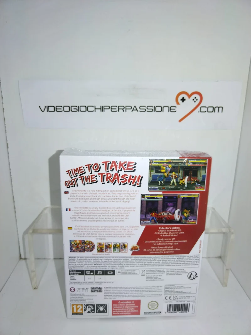 Final Vendetta Collector's Edition Nintendo Switch Edizione Europea