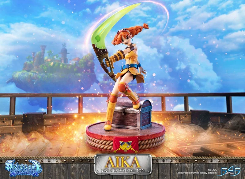 Skies of Arcadia Statue Aika 38 cm FIGURE IN PRE-ORDER 08-2023