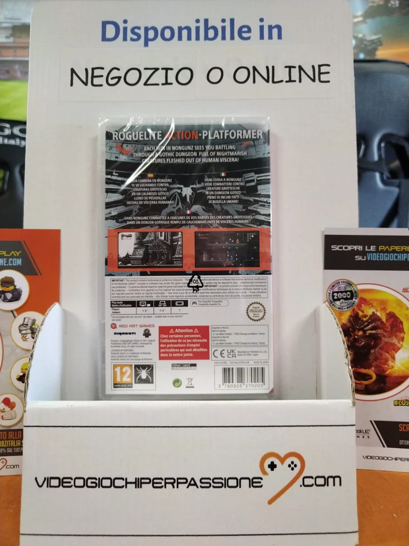 Nongunz -Doppelganger Edition- Nintendo Switch Edizione Europea
